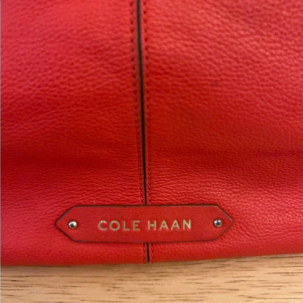 Cole Haan Iris Large Leather Hobo Bag in the vibrant 